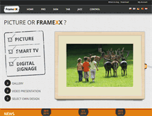 Tablet Screenshot of framexx.com